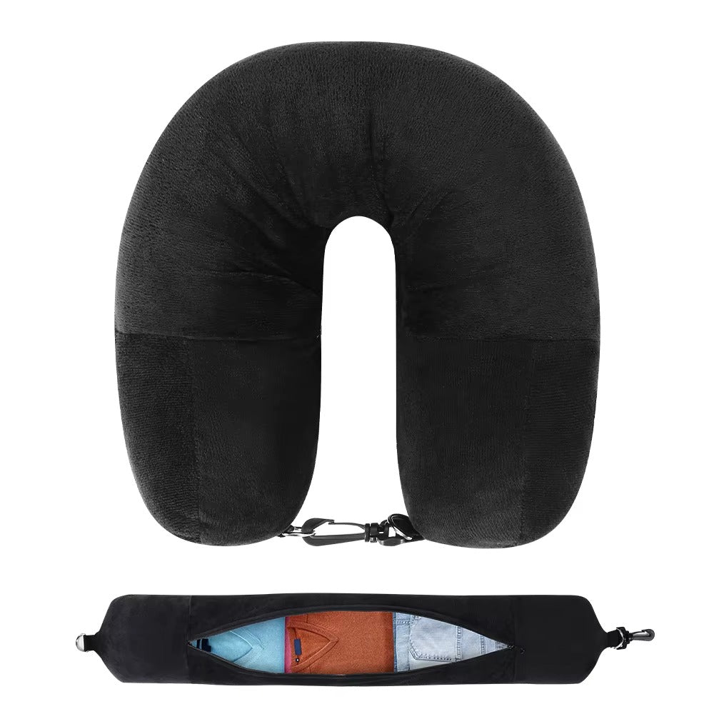 Portable U-shaped Travel Pillow
